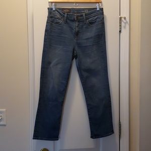 Vintage crop jeans